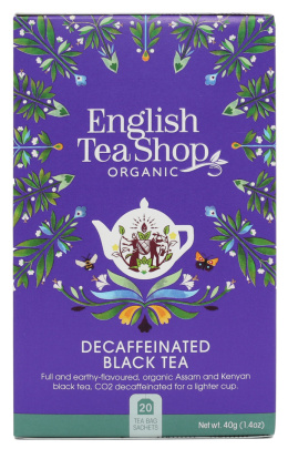English Tea Shop Decaffeinated Black Tea - saszetki