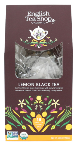 English Tea Shop Lemon Black Tea - piramidki