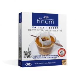 Filtry jednorazowe do herbaty Finum, 100 szt.