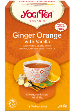 Ginger Orange with Vanilla - Yogi Tea