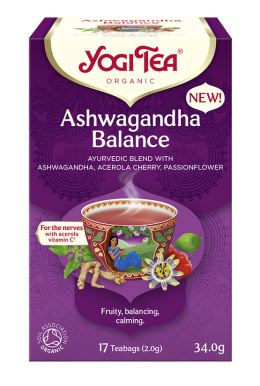 Hebata ajurwedyjska z ashwagandą - Yogi Tea